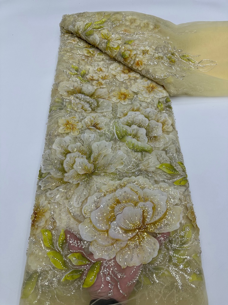 Glitter Tablecloth - Kain Renda Berpayet Jaring Prancis Berkualitas