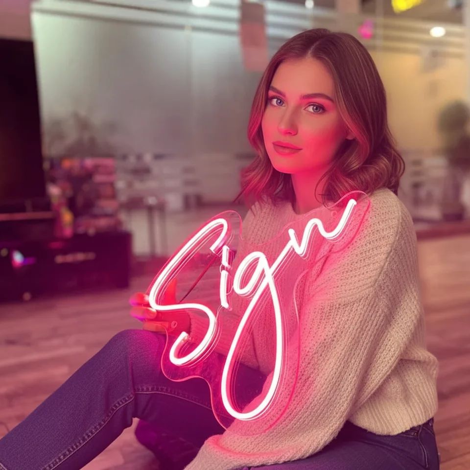 Neon Sign Party - Neon Sign Kustom Ulang Tahun dengan