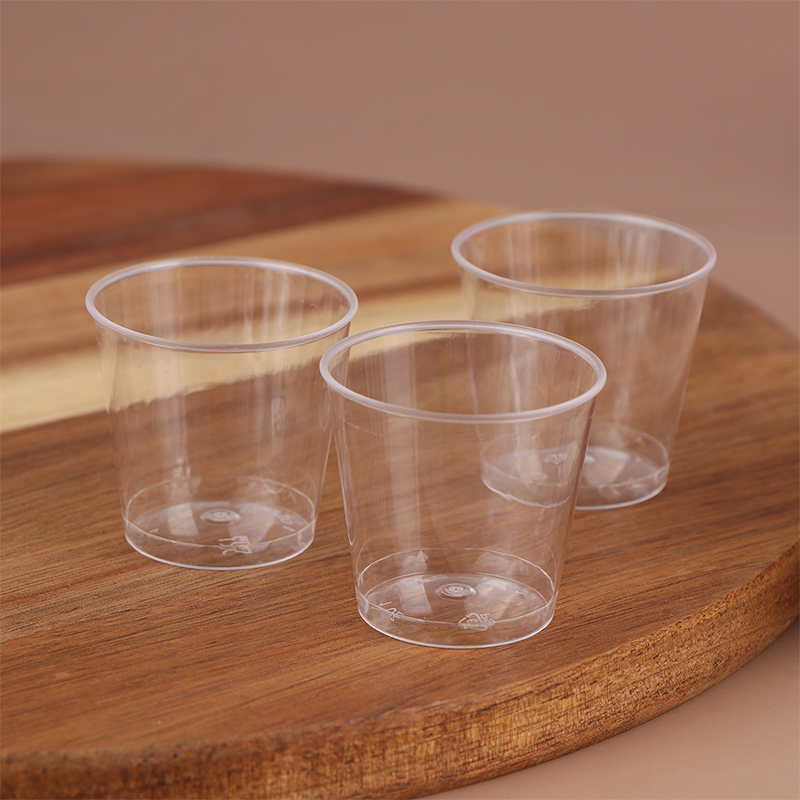Plastic Cup 50Pcs - 50Pcs 30ML Gelas Plastik Mini Sekali