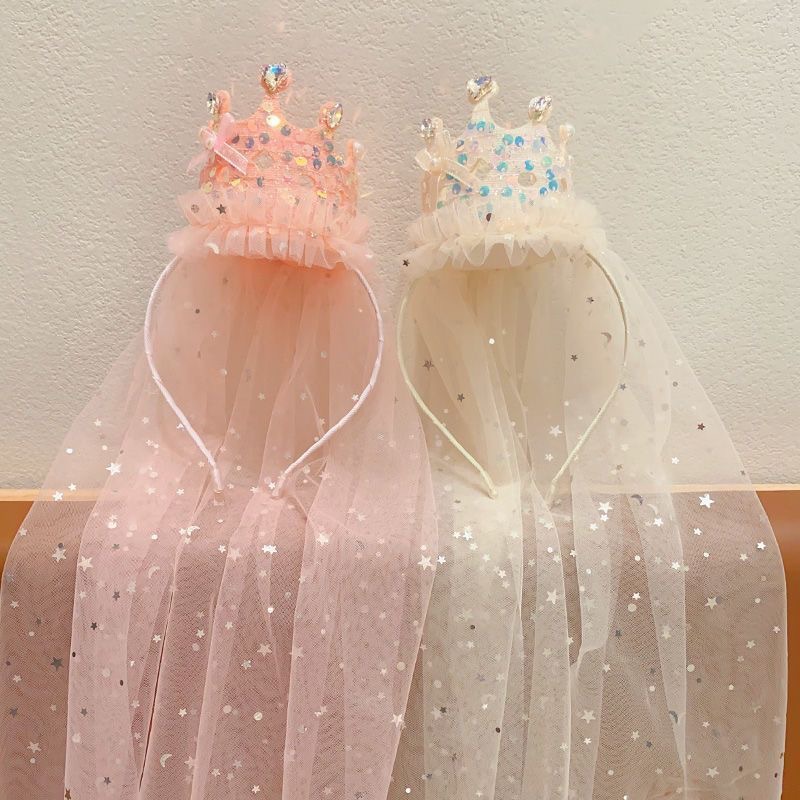 Ikat Kepala Kerudung Mahkota P - Glitter Tablecloth ulasan dan harga