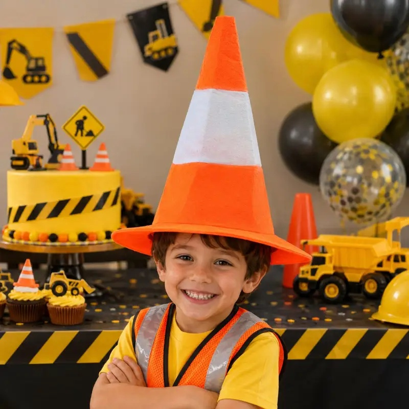 Topi Tema Kerucut Lalu Lintas  - Party Hat Cone ulasan dan harga