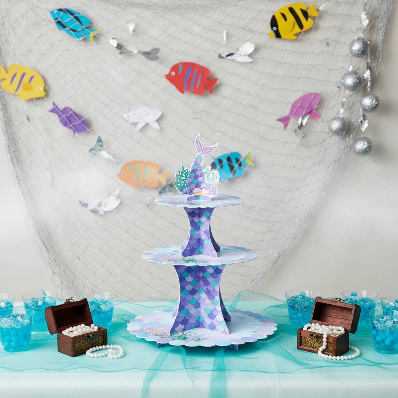 Penyangga Kue Kardus 3 Tingkat - Cupcake Stand Tier ulasan dan harga