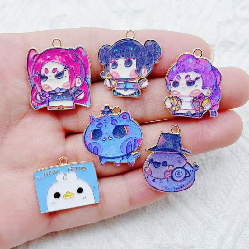 10 Buah Liontin Anime Kartun T - Event Party ulasan dan harga