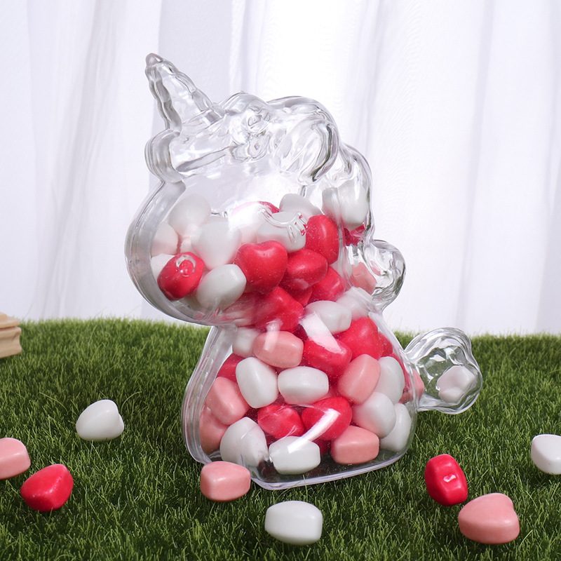 6 buah plastik transparan bent - Event Party Box ulasan dan harga