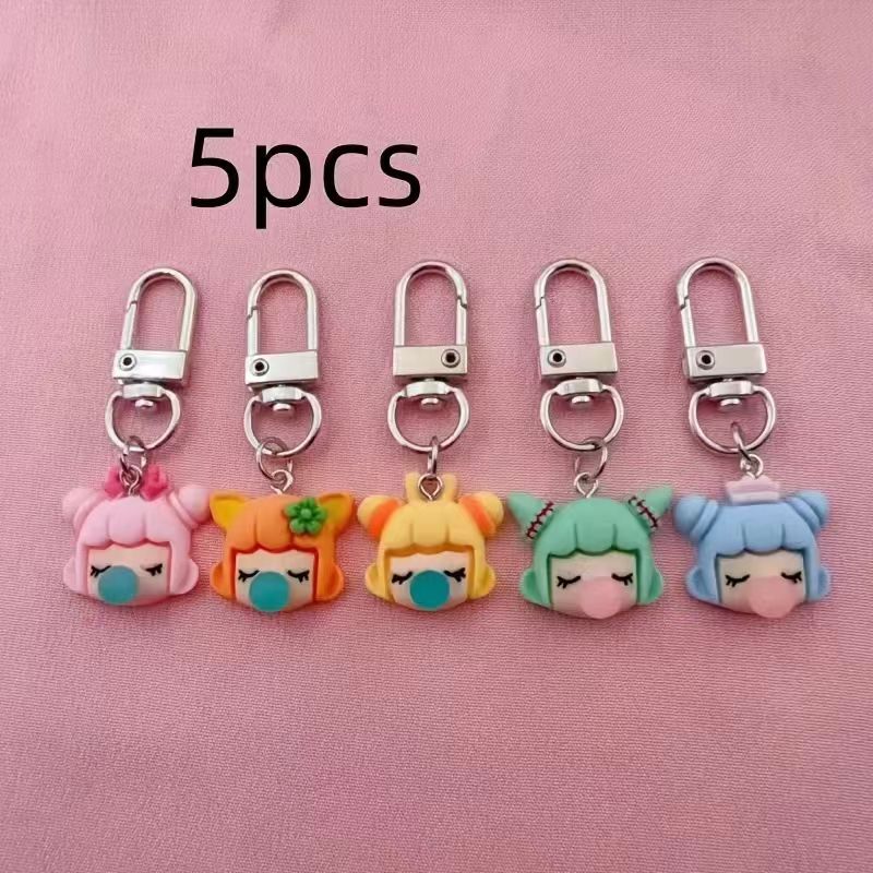 5 buah gantungan kunci resin b - Event Party ulasan dan harga