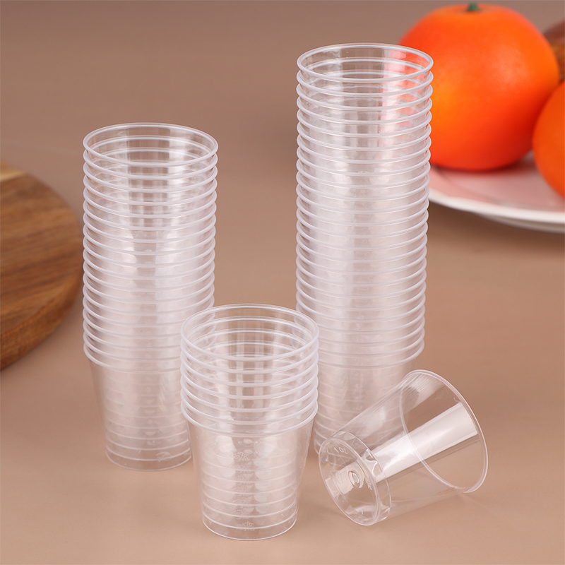 50Pcs 30ML Gelas Plastik Mini  - Plastic Cup 50Pcs ulasan dan harga