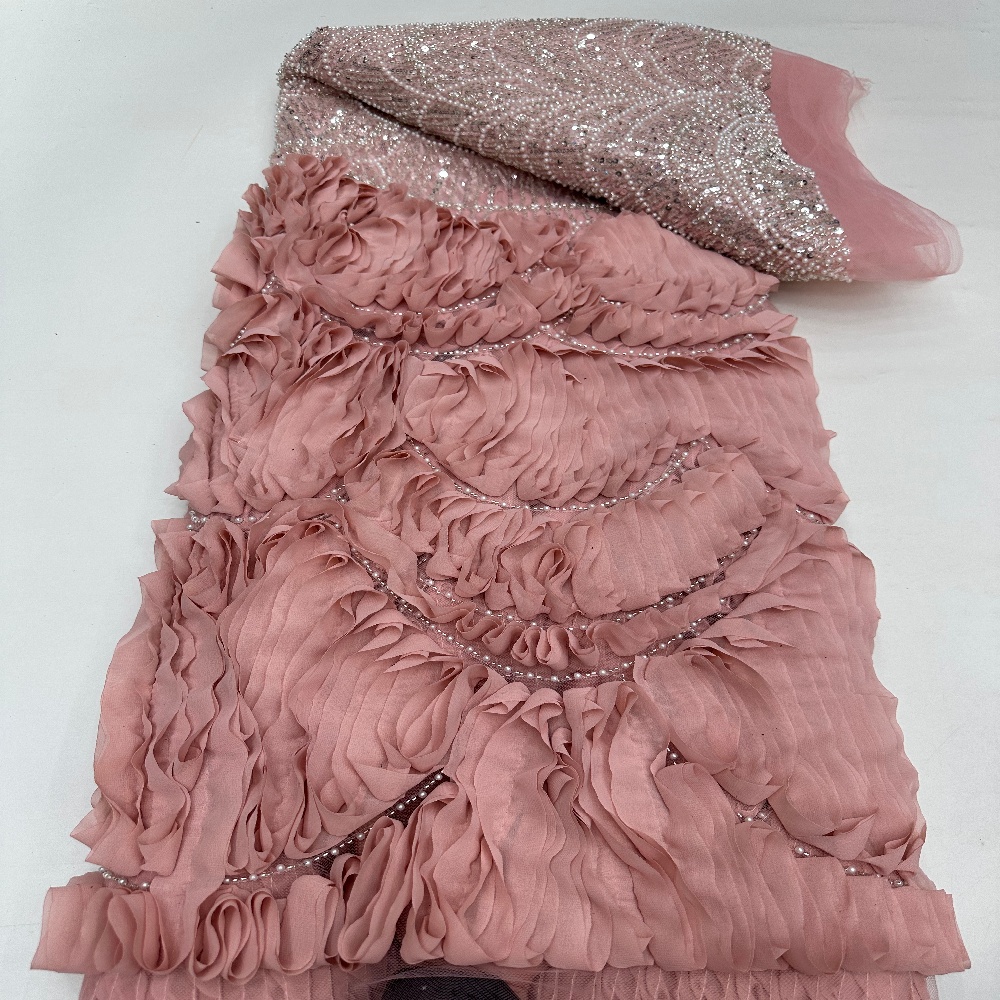 Kain Brokat Payet Afrika Mewah - Glitter Tablecloth ulasan dan harga